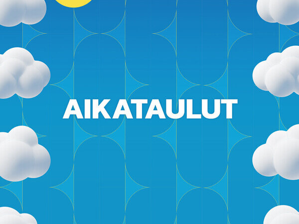 Aikataulut on julkistettu!